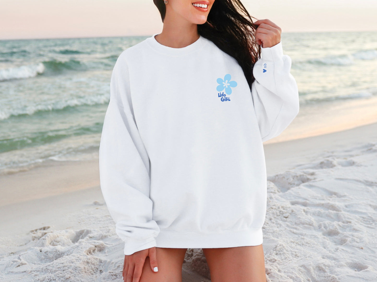 save the fishies crewneck
