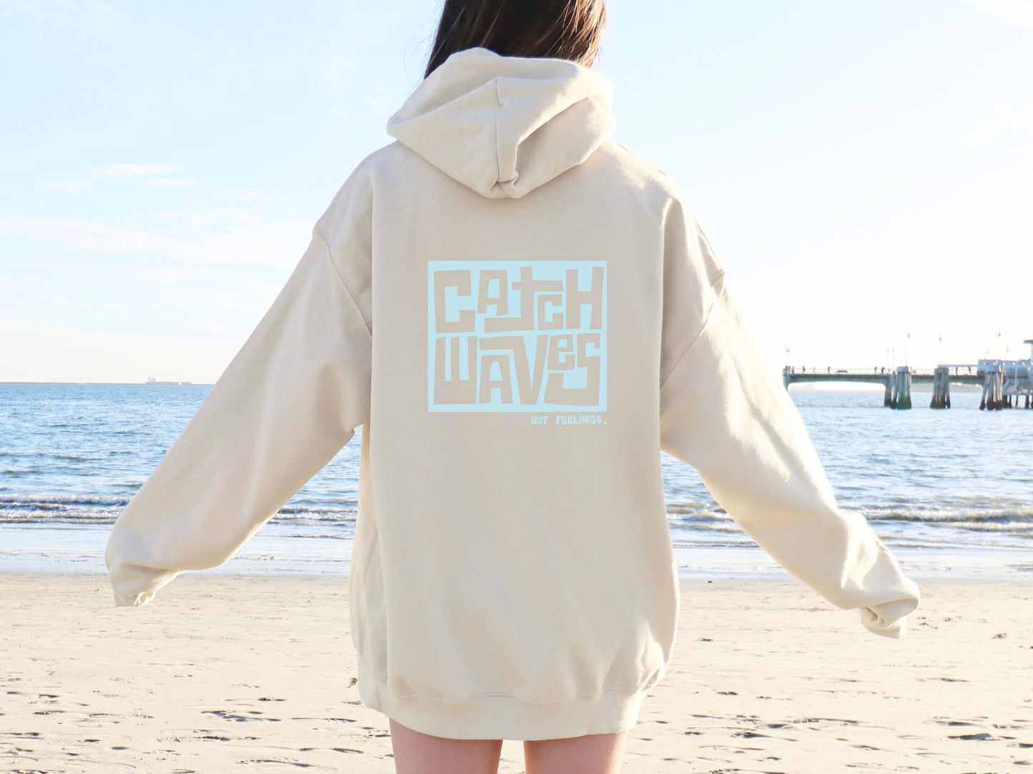 catch waves hoodie