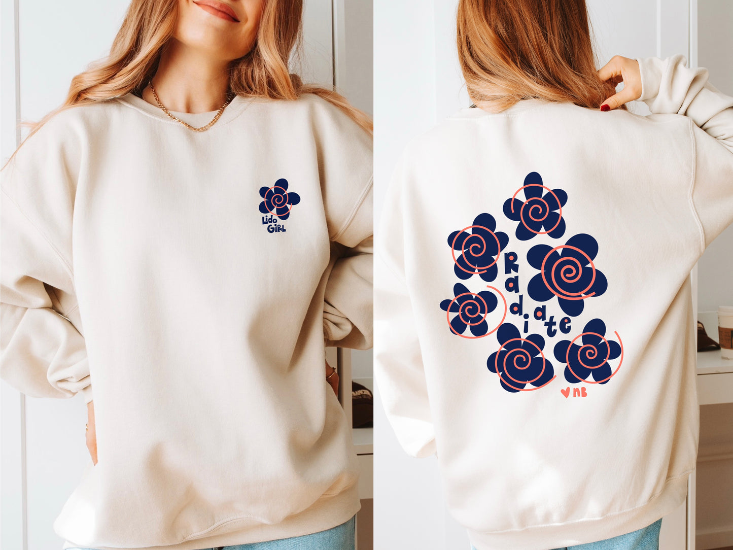 radiate crewneck