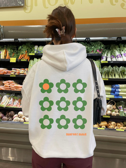 Retro Flowers Hoodie