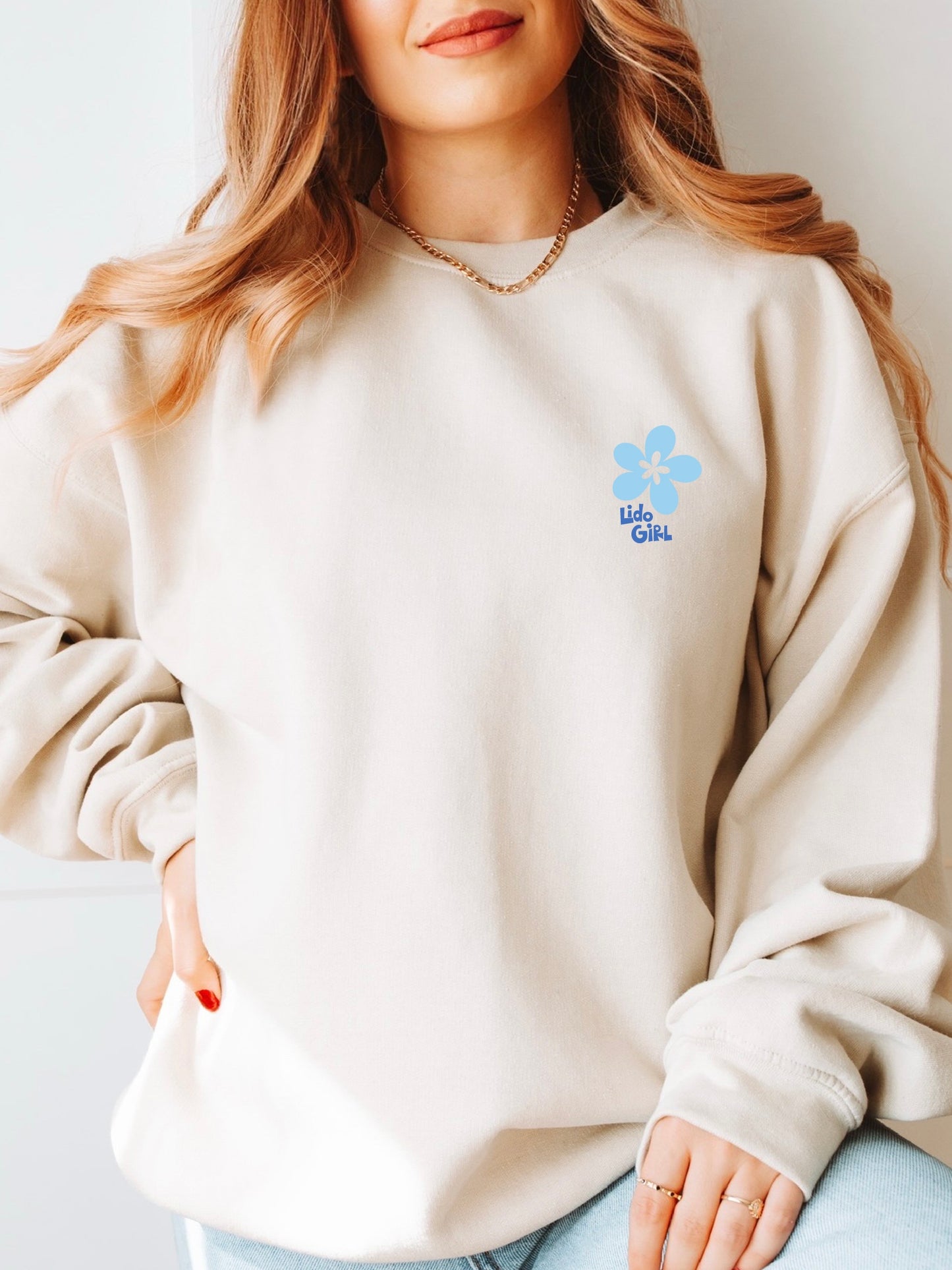 save the fishies crewneck